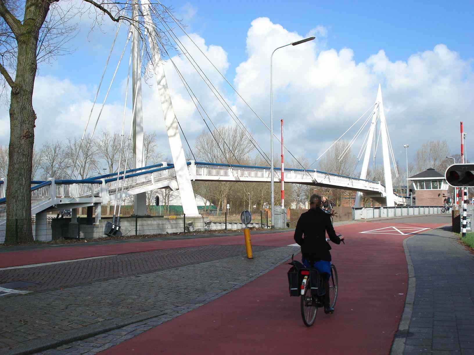 自行车桥格朗明根荷兰