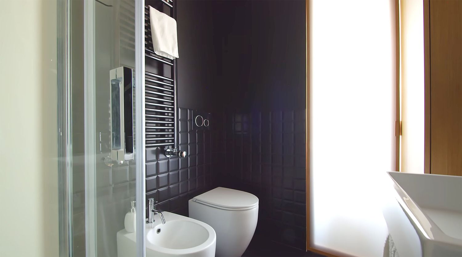 Luini小公寓装修的Davide Minervini浴室