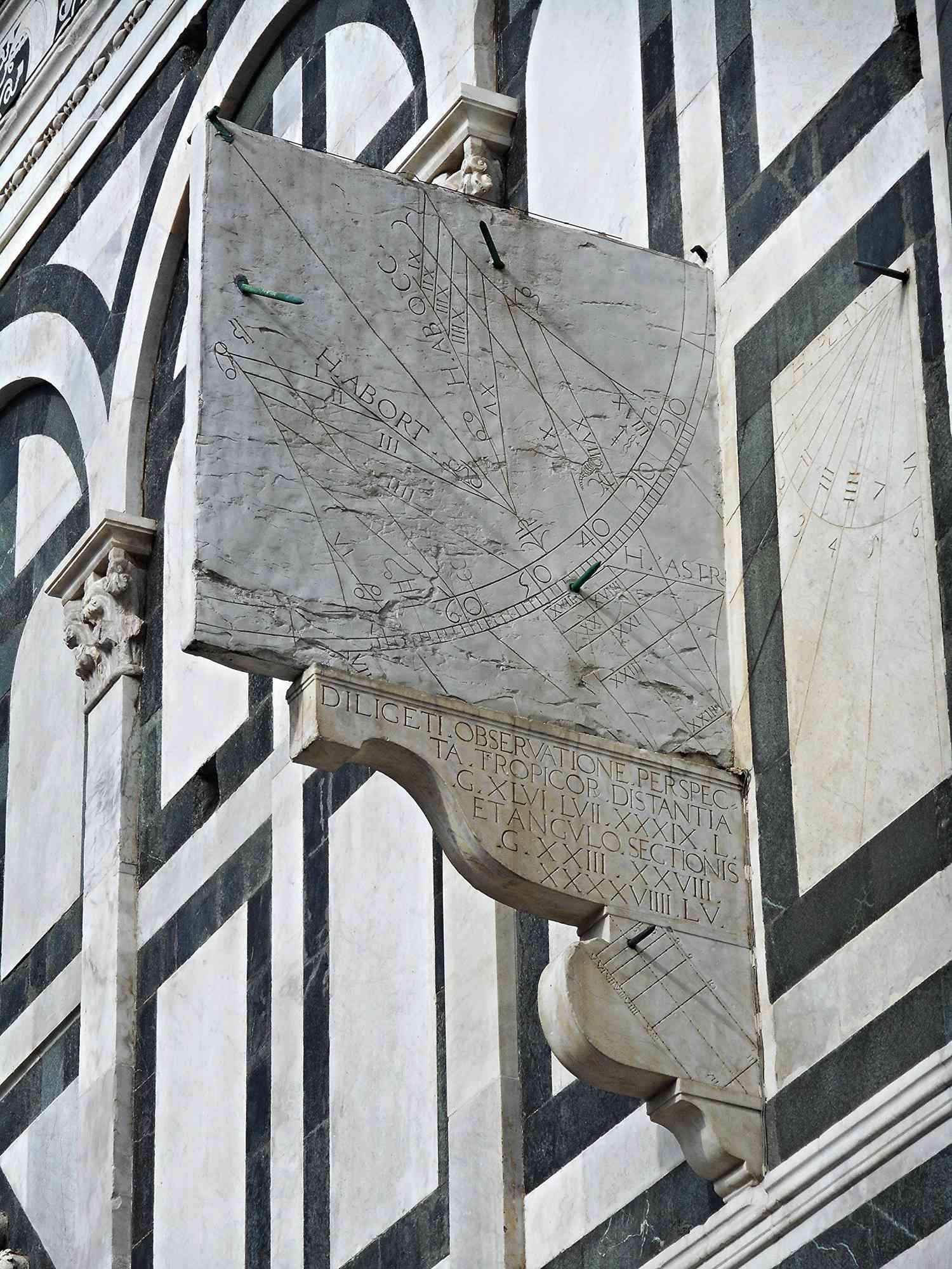 日晷，佛罗伦萨的圣玛丽亚诺维拉教堂