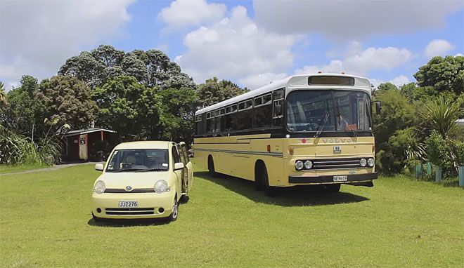 公共汽车生活新西兰