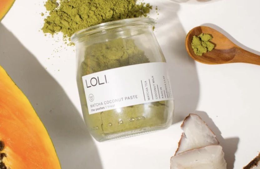 Loli Matcha Coconut Paste