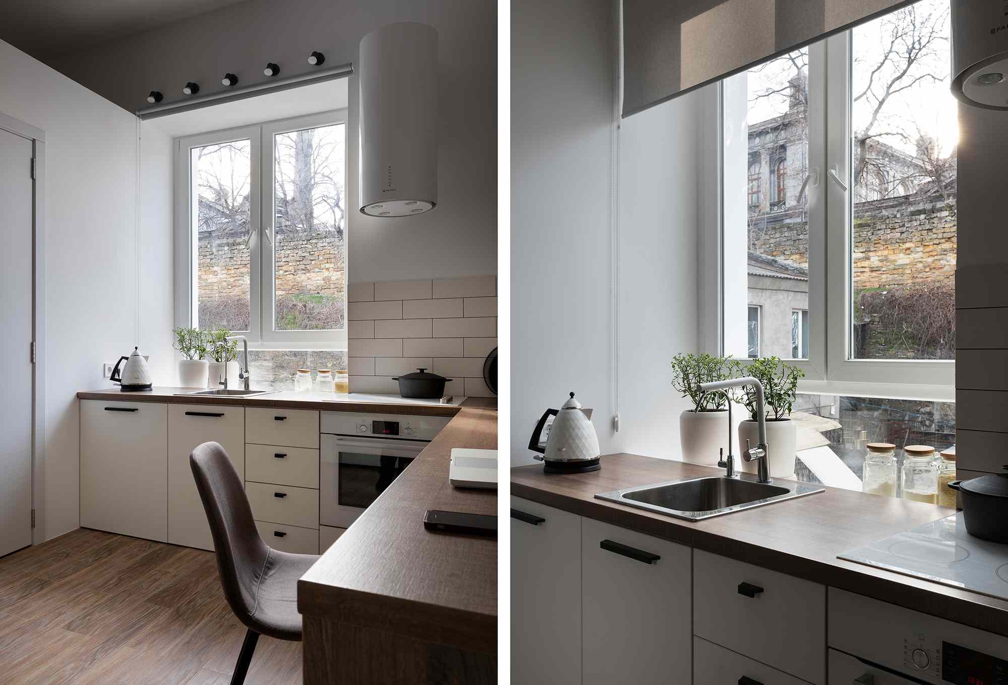 奥德萨微型公寓装修Fateeva设计厨房
