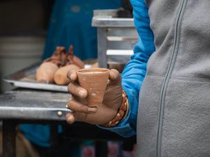 小陶杯用于茶