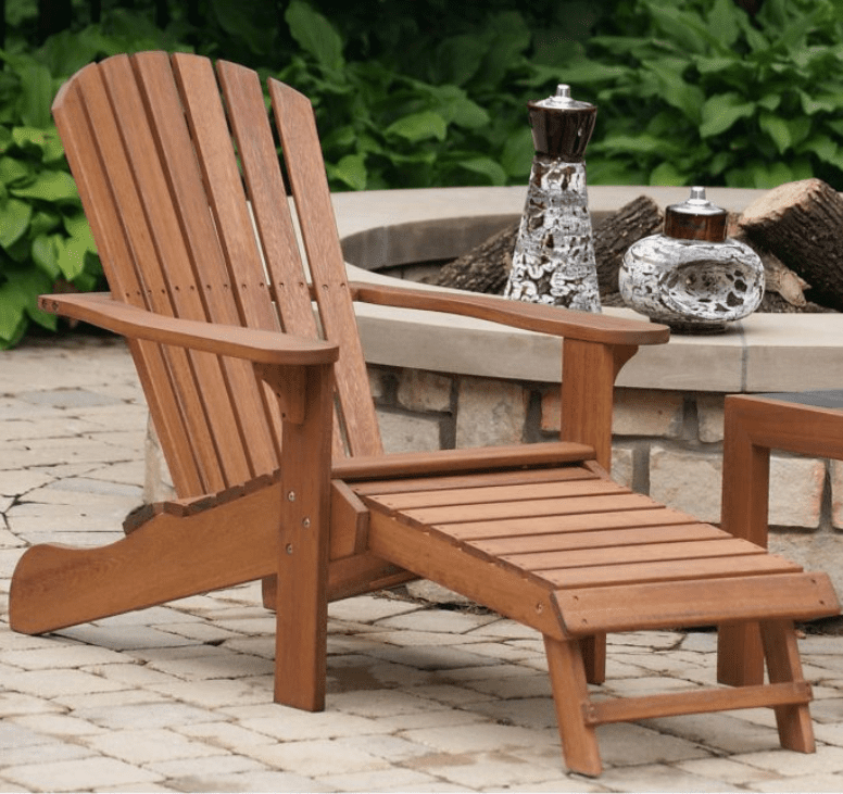 户外室内设计桉木椅