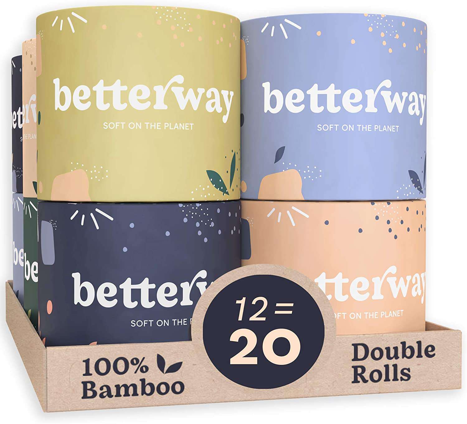 Betterway竹厕纸3厚度