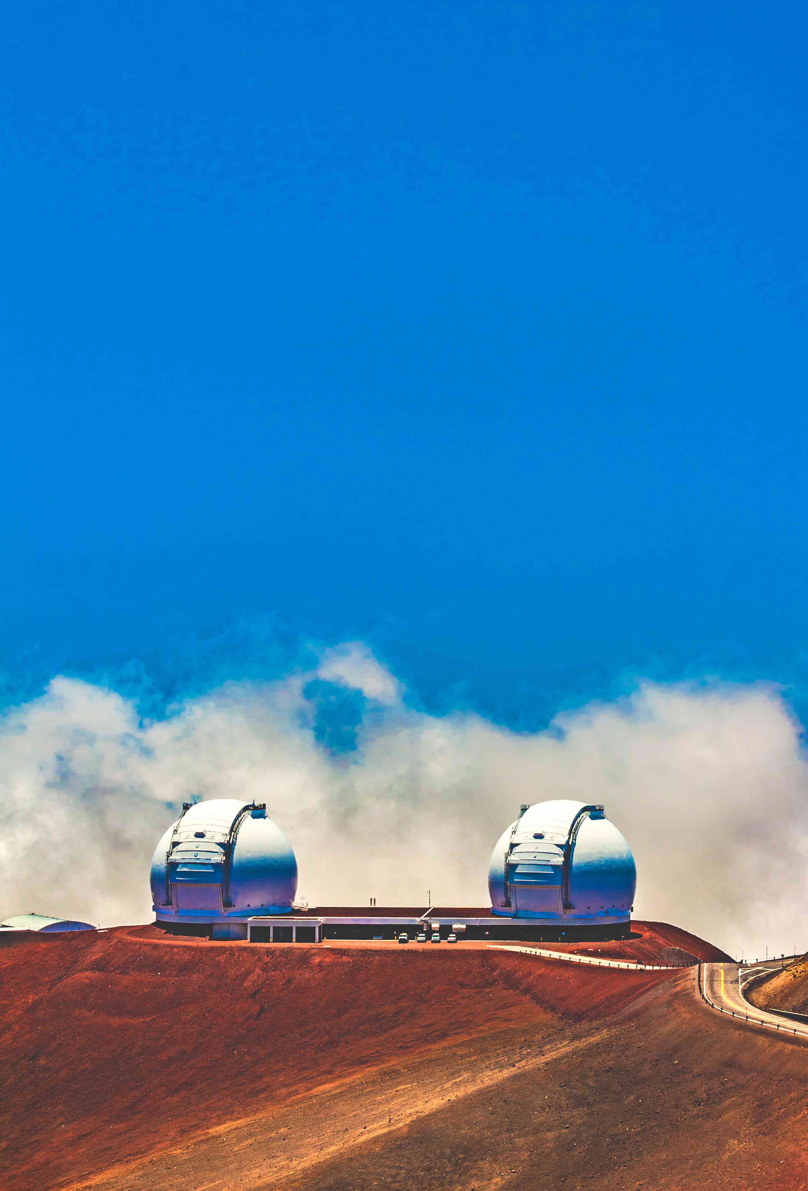 夏威夷凯克天文台的双望远镜
