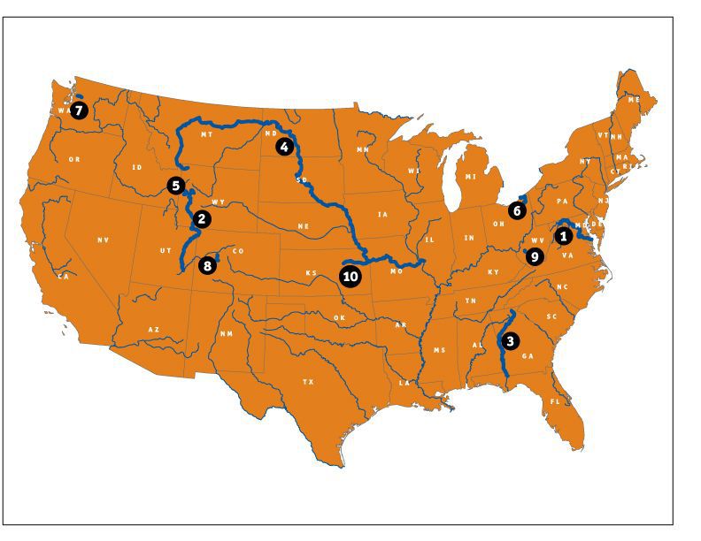 2012年美国最濒危河流