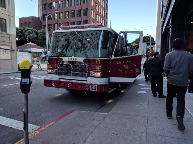 旧金山消防车
